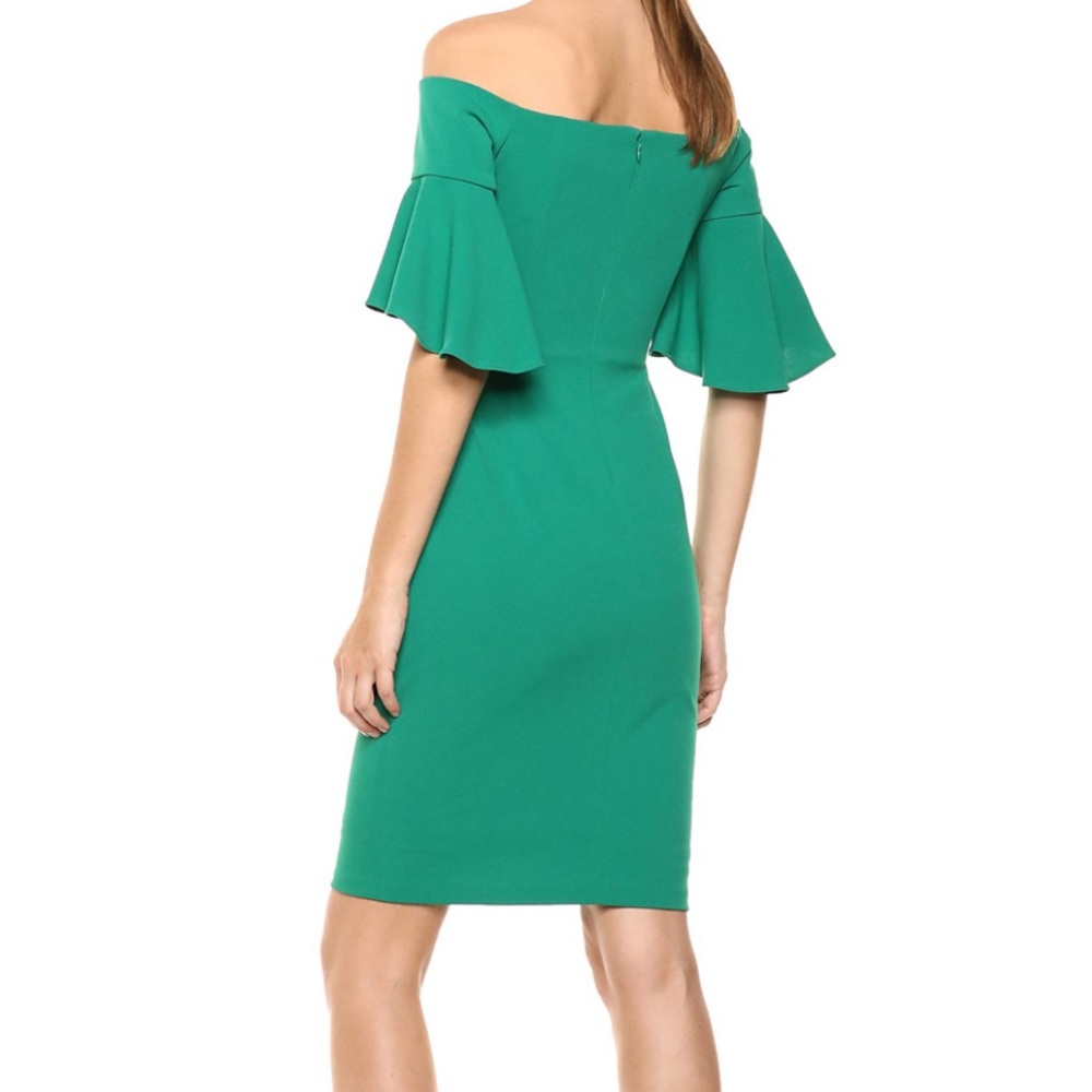 Calvin Klein Off-The-Shoulder Ruched Sheath Dress